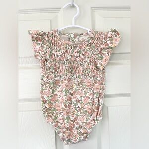 Rabbit & Bear Floral Kids Bubble Bodysuit
